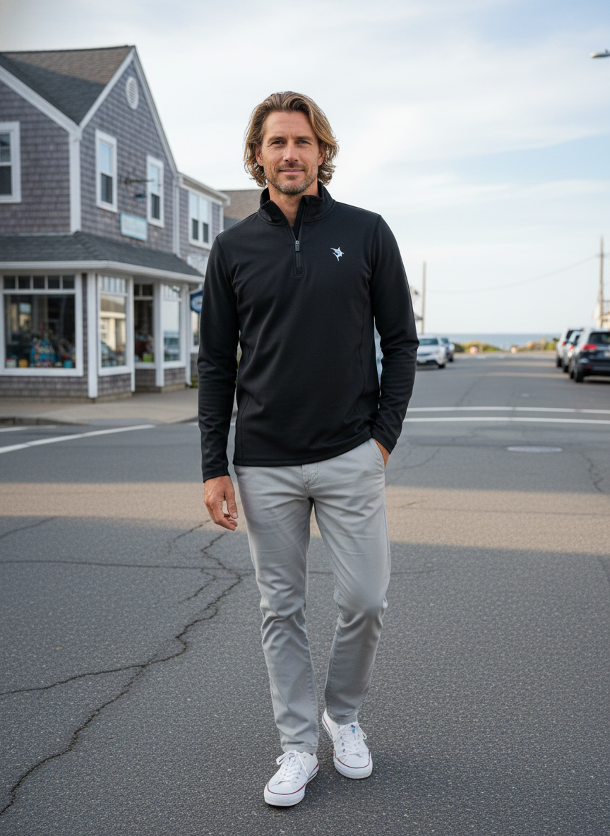 Montauk Quarter Zip Midweight Comfort